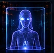 AI HaloBox conversational installation