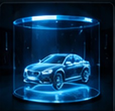 Holographic display experience